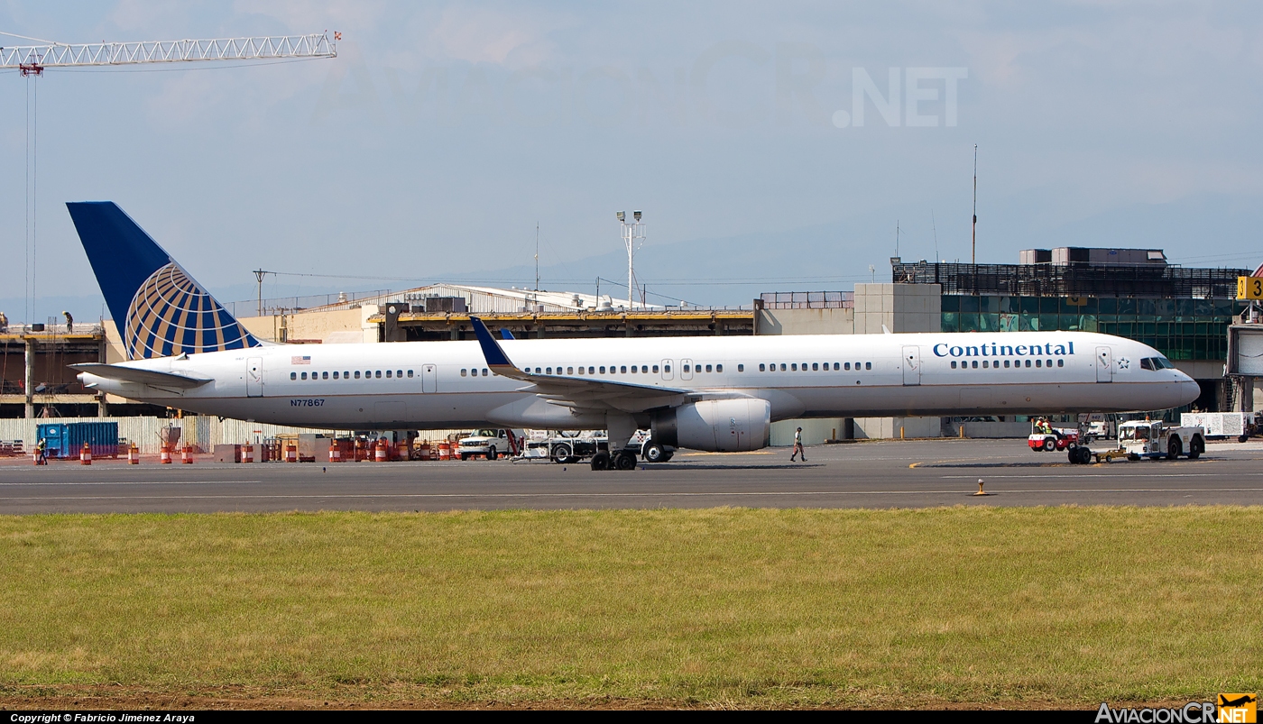 N77867 - Boeing 757-33N - Continental Airlines