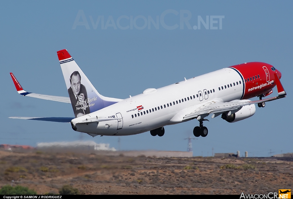 LN-DYM - Boeing 737-8JP - Norwegian Air Shuttle