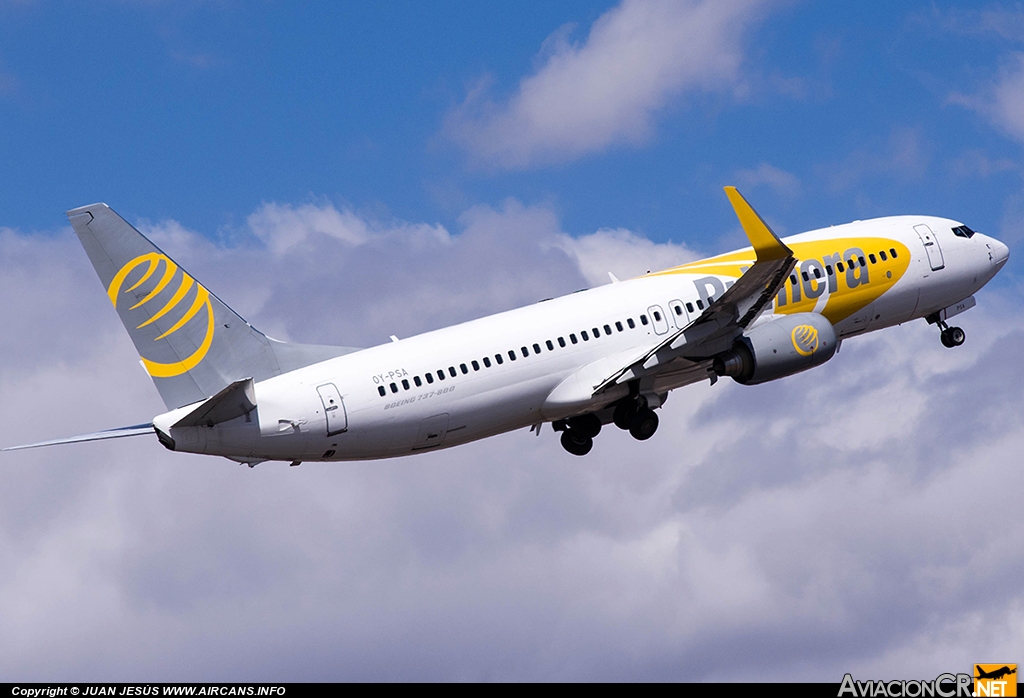 OY-PSA - Boeing 737-8Q8 - Primera Air Scandinavia