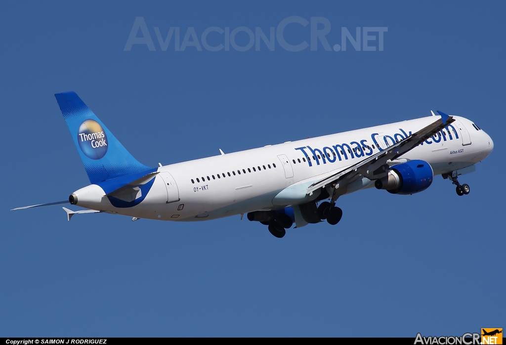 OY-VKT - Airbus A321-211 - Thomas Cook Airlines Scandinavia