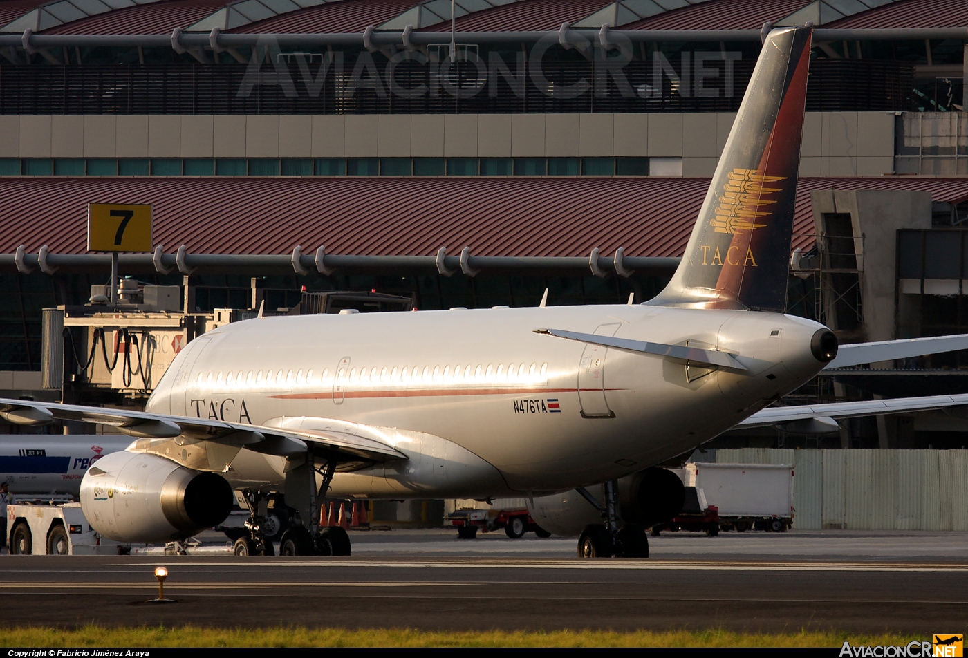 N476TA - Airbus A319-132 - TACA