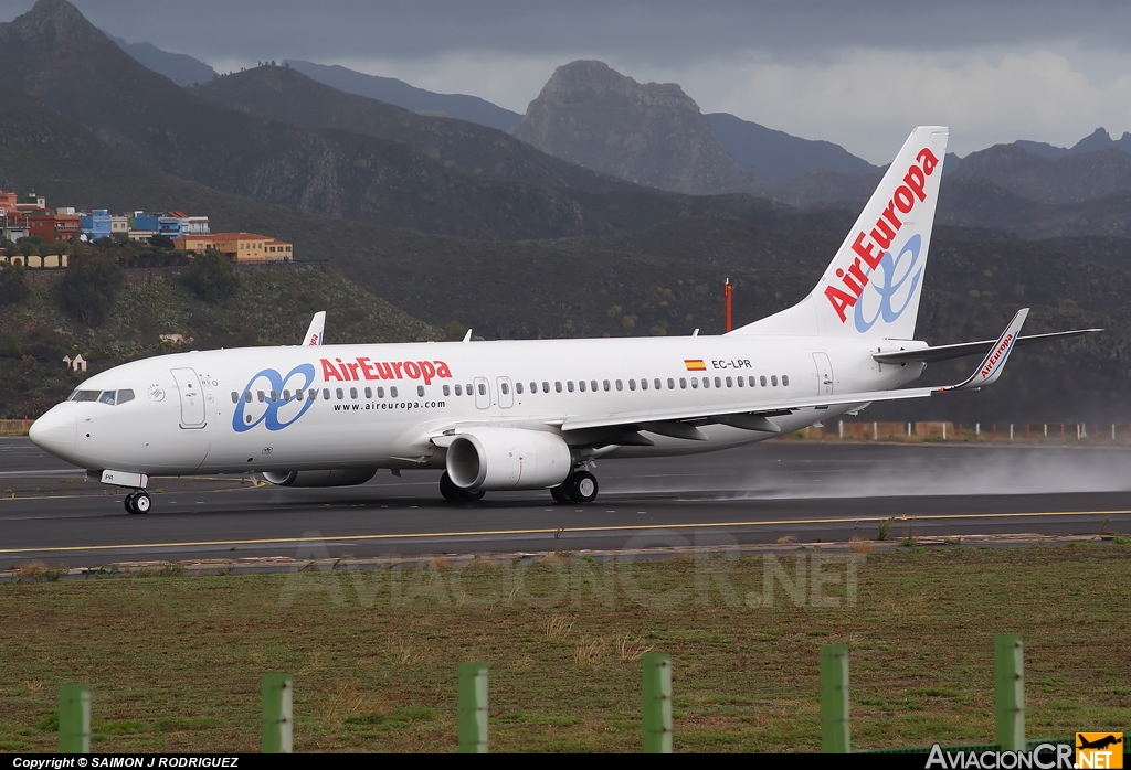 EC-LPR - Boeing 737-85P - Air Europa