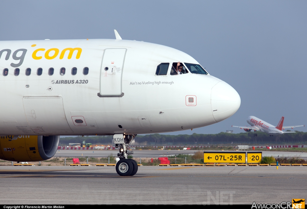 EC-KDH - Airbus A320-214 - Vueling