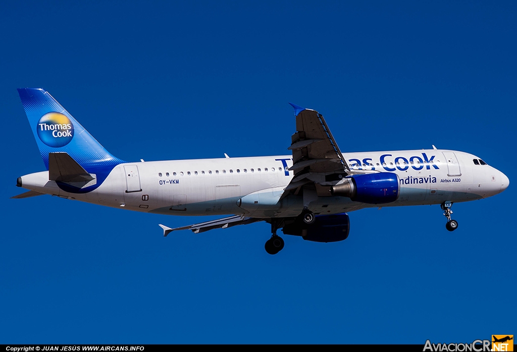 OY-VKM - Airbus A320-214 - Thomas Cook Airlines Scandinavia