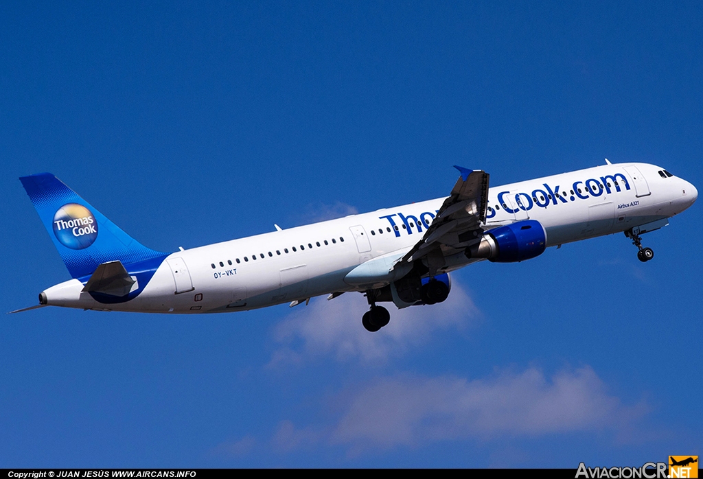 OY-VKT - Airbus A321-211 - Thomas Cook Airlines Scandinavia