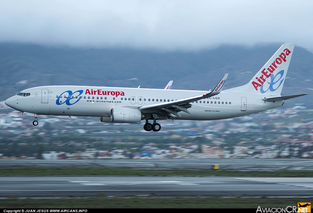 EC-LQX - Boeing 737-85P - Air Europa