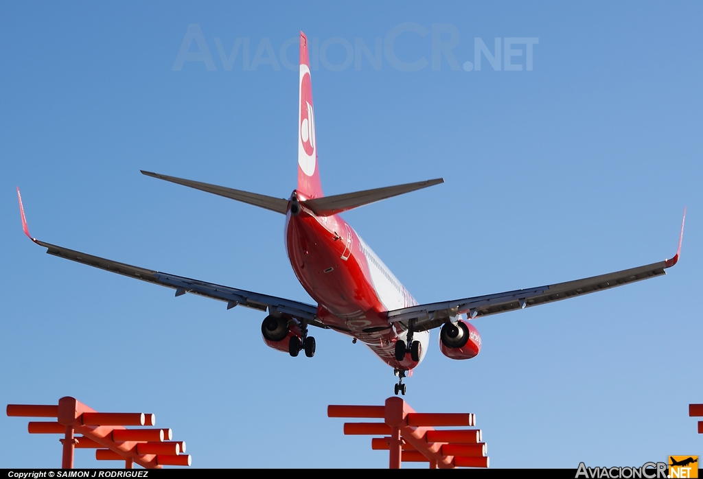 D-ABKW - Boeing 737-86J - Air Berlin