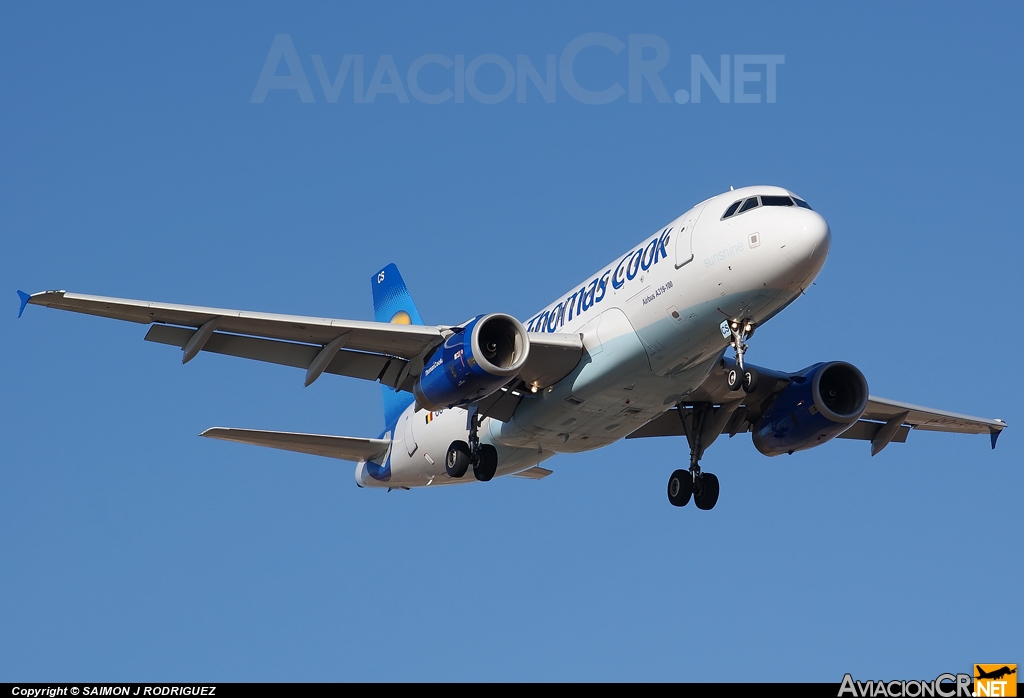 OO-TCS - Airbus A319-132 - Thomas Cook Airlines Belgiun