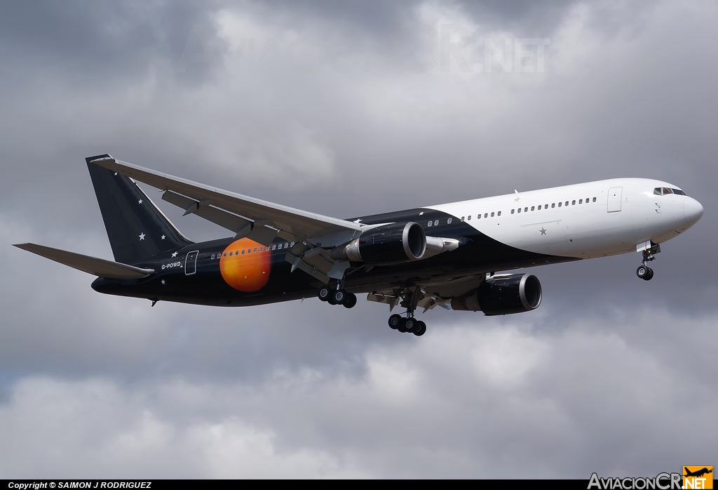 G-POWD - Boeing 767-36N/ER - Titan Airways