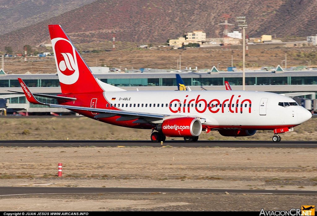 D-ABLE - Boeing 737-76J - Air Berlin