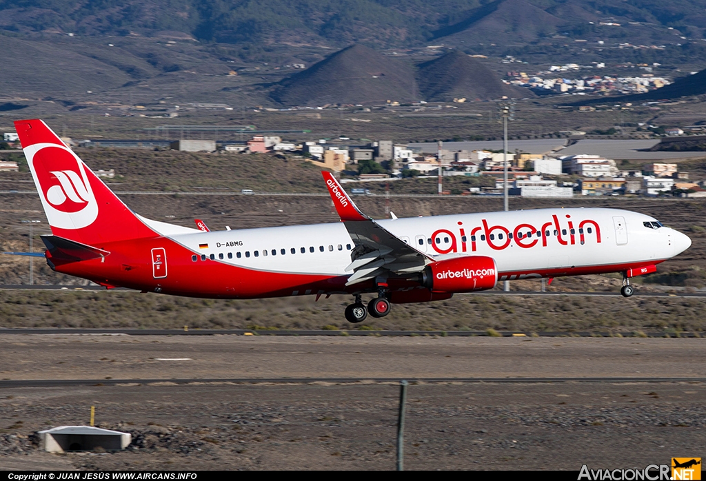 D-ABMG - Boeing 737-86J - Air Berlin