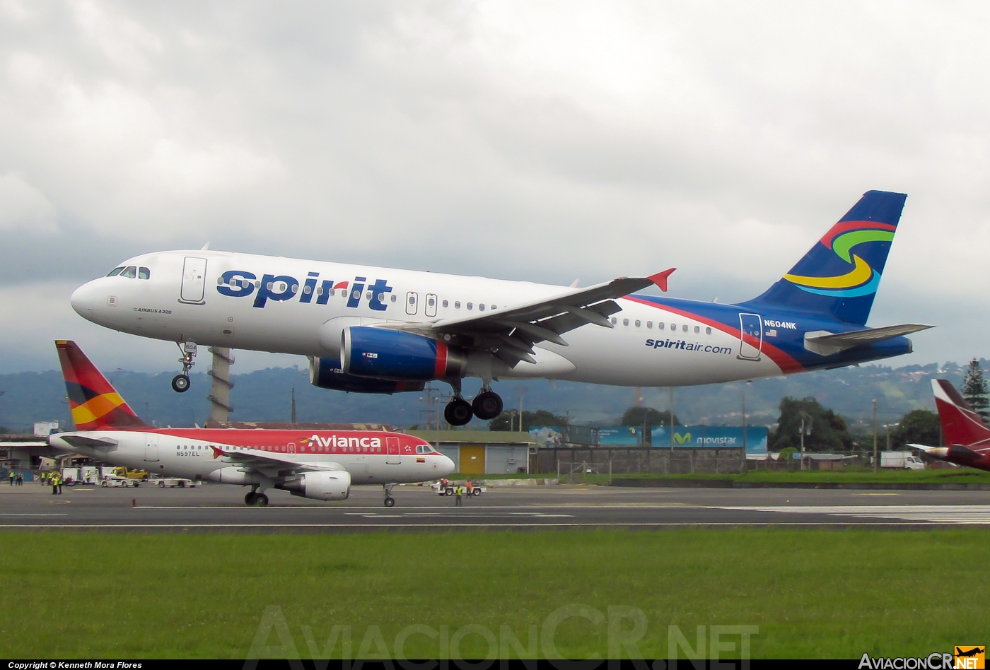 N604NK - Airbus A320-232 - Spirit Airlines