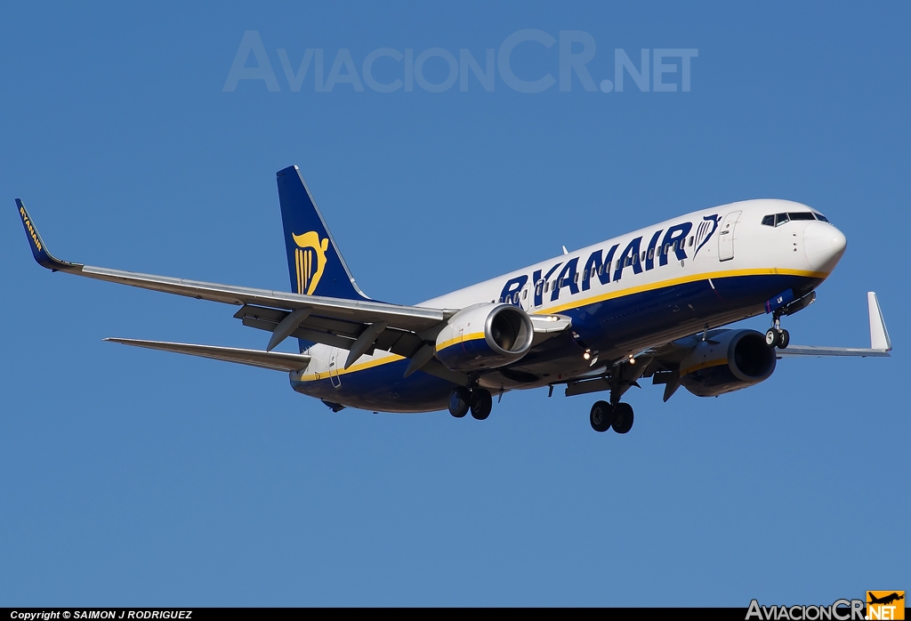 EI-DLN - Boeing 737-8AS - Ryanair