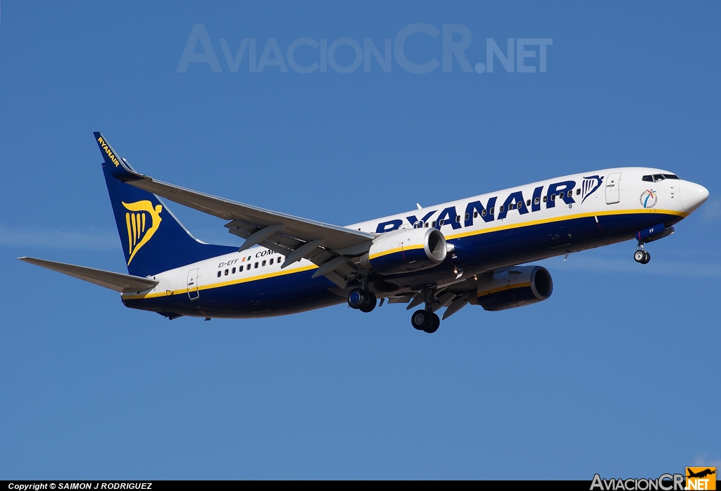 EI-EFF - Boeing 737-8AS - Ryanair