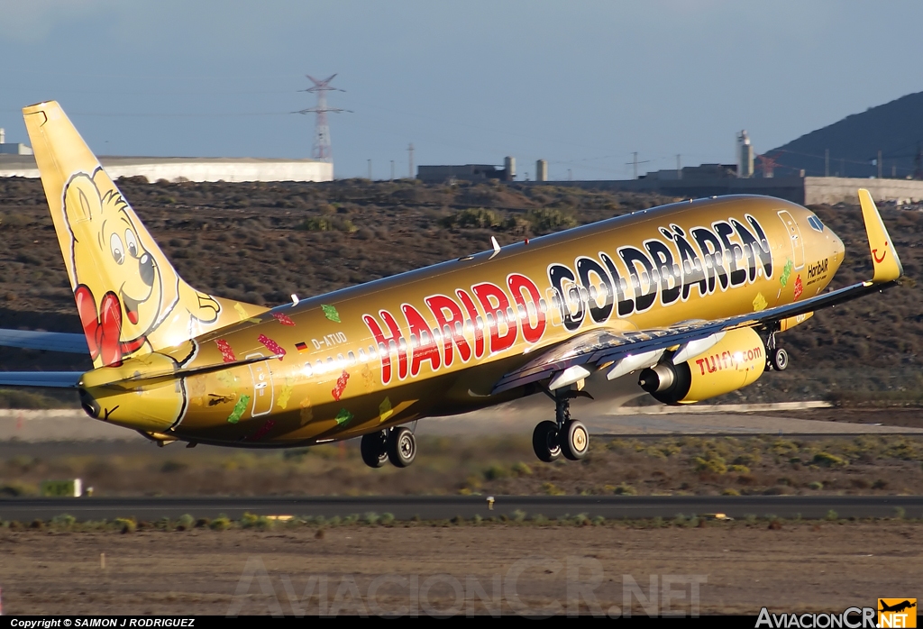 D-ATUD - Boeing 737-8K5 - TUI Fly