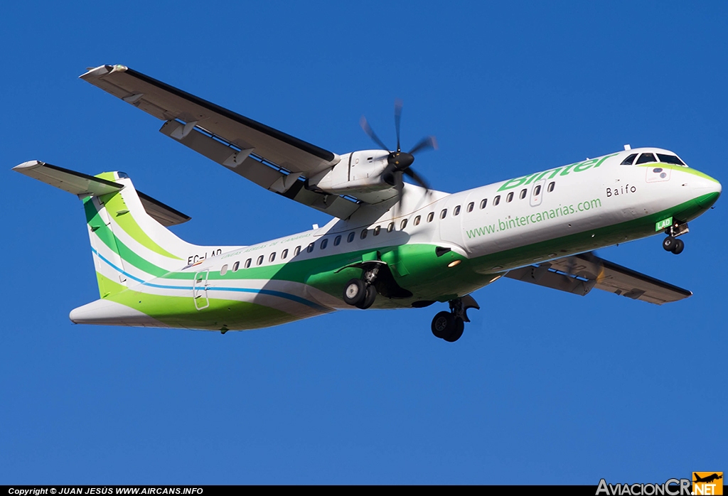 EC-LAD - ATR 72-212A - Binter Canarias