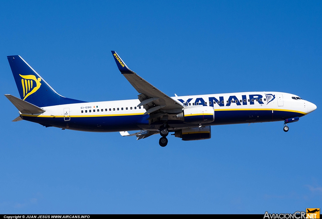 EI-EBO - Boeing 737-8AS - Ryanair