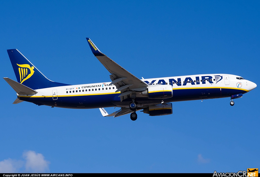 EI-EFF - Boeing 737-8AS - Ryanair