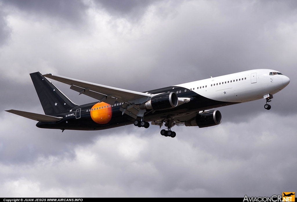 G-POWD - Boeing 767-36N/ER - Titan Airways