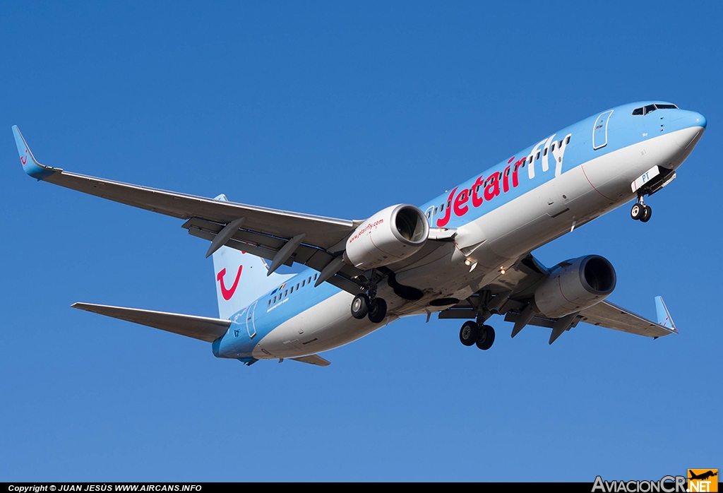 OO-JPT - Boeing 737-8K5 - Jetair Fly