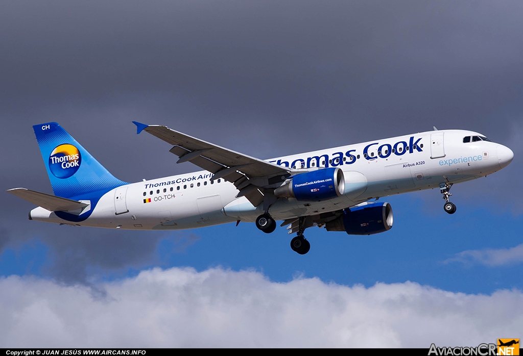 OO-TCH - Airbus A320-214 - Thomas Cook Airlines