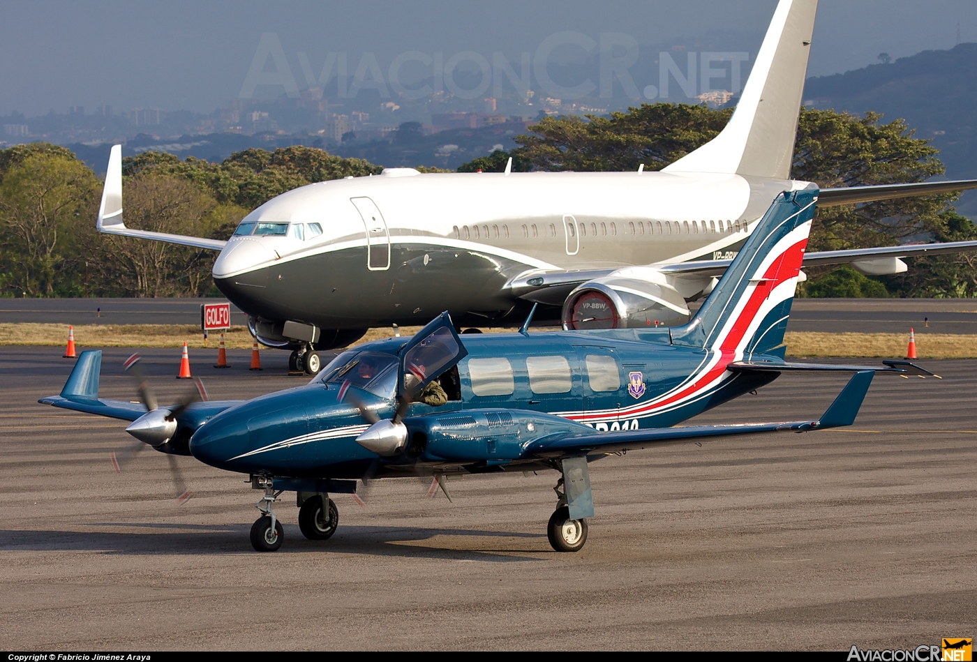 MSP019 - Piper PA-31-350 Navajo Panther - Ministerio de Seguridad Pública - Costa Rica