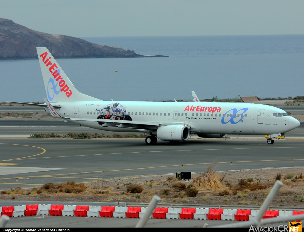 EC-JNF - Boeing 737-85P - Air Europa