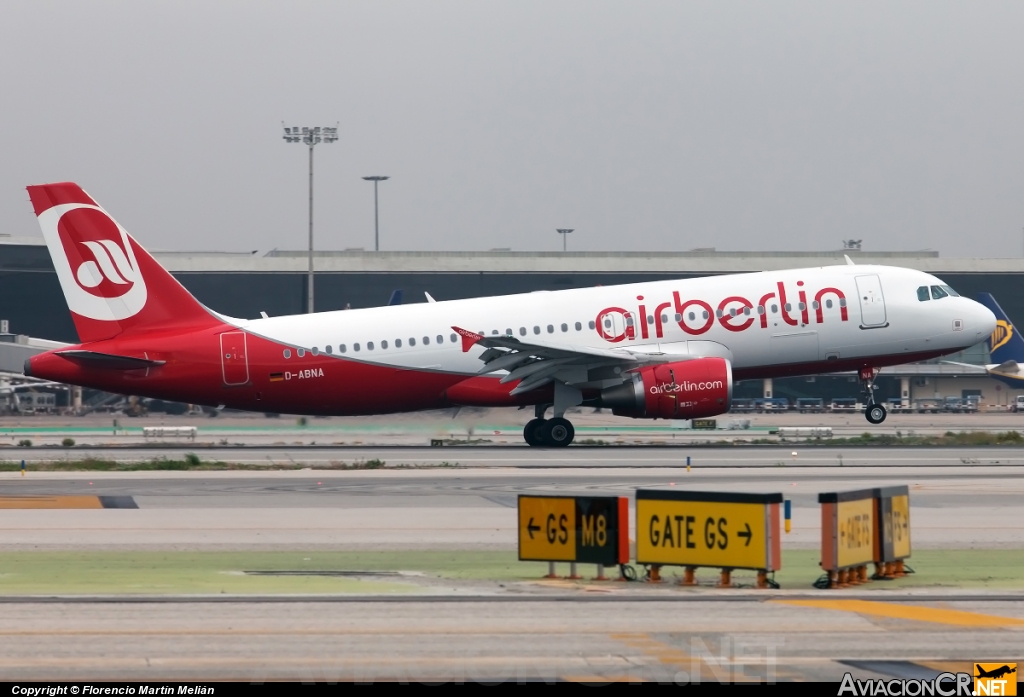 D-ABNA - Airbus A320-214 - Air Berlin