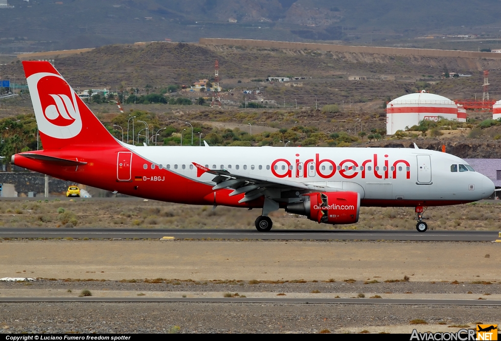 D-ABGJ - Airbus A319-112 - Air Berlin