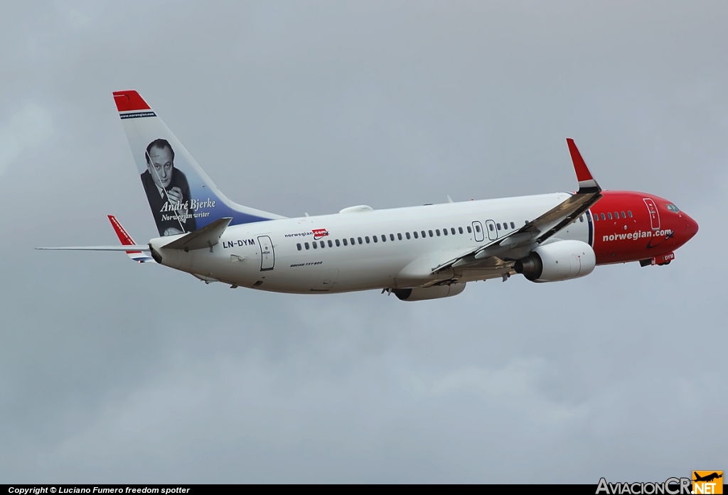 LN-DYM - Boeing 737-8JP - Norwegian Air Shuttle