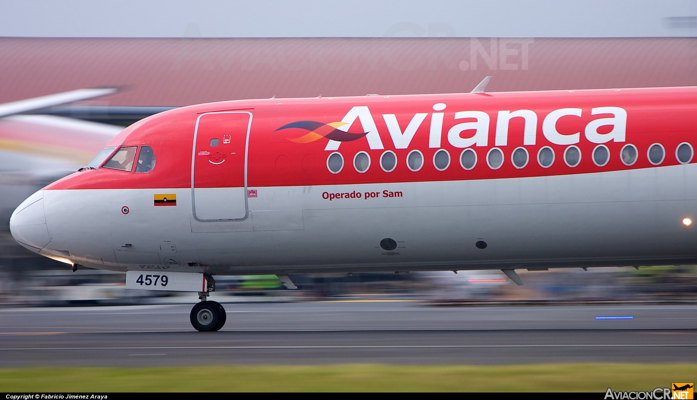 HK-4579 - Fokker 100 - Avianca Colombia