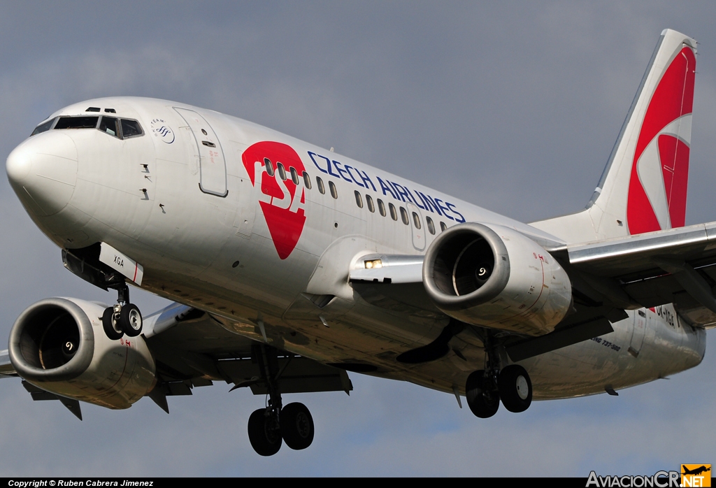 OK-XGA - Boeing 737-55S - Czech Airlines CSA