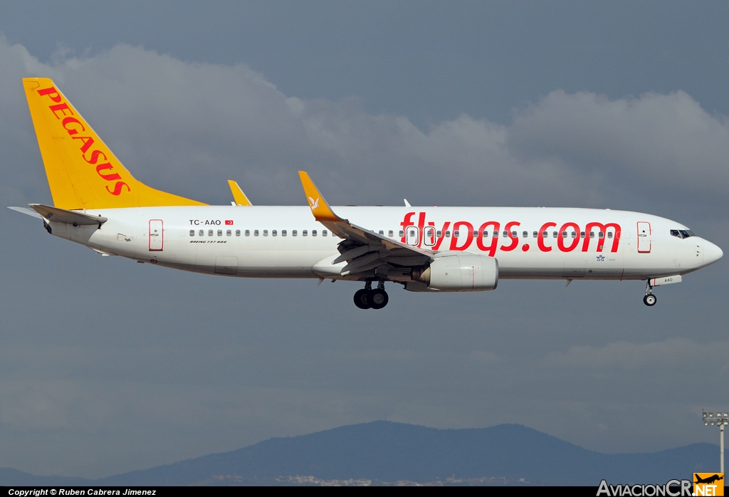 TC-AAO - Boeing 737-86N - Pegasus Airlines