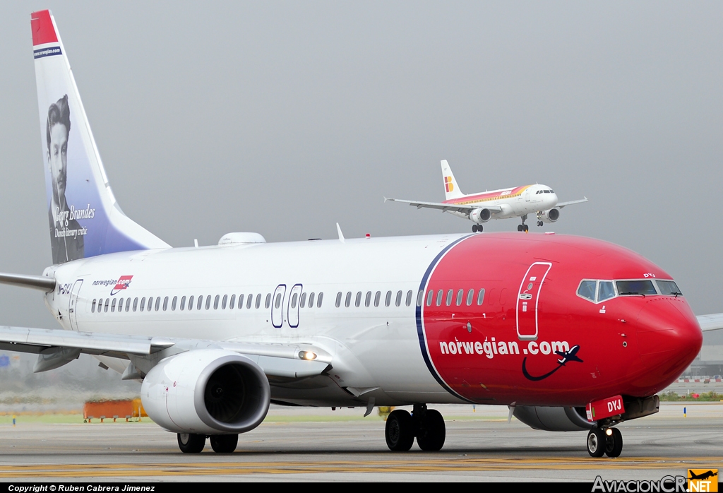LN-DYJ - Boeing 737-8JP - Norwegian Air Shuttle