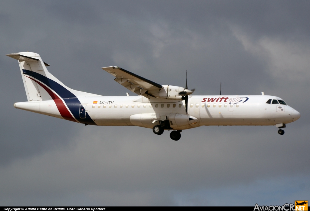 EC-IYH - ATR 72-202 - Swiftair