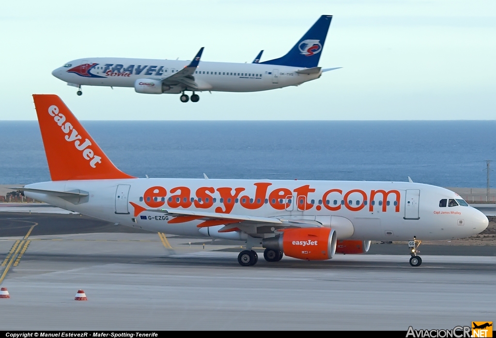 G-EZGG - Airbus A319-111 - EasyJet