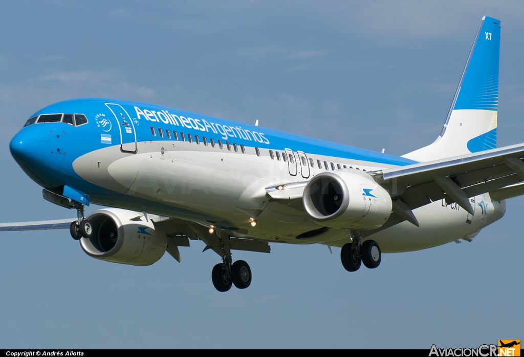 LV-CXT - Boeing 737-81D - Aerolineas Argentinas