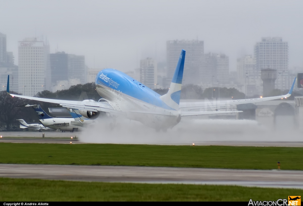 LV-CXS - Boeing 737-81D - Aerolineas Argentinas