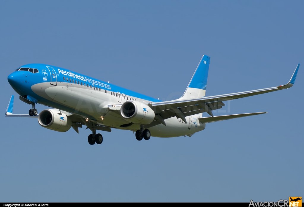 LV-CXS - Boeing 737-81D - Aerolineas Argentinas