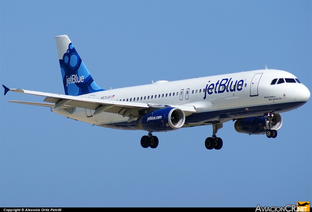 N570JB - Airbus A320-232 - Jet Blue