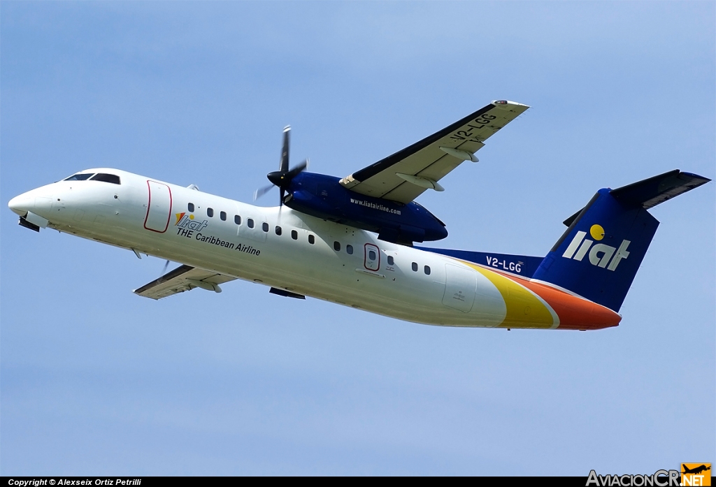 V2-LGG - de Havilland DHC-8 (Dash 8) - LIAT