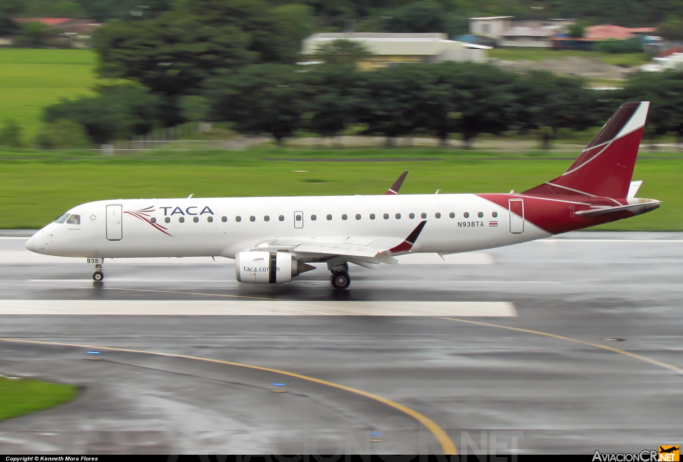 N938TA - Embraer 190-100IGW - TACA