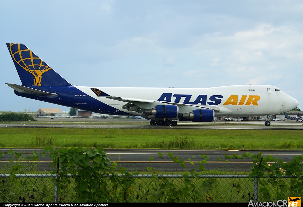 N418MC - Boeing 747-47UF(SCD) - Atlas Air