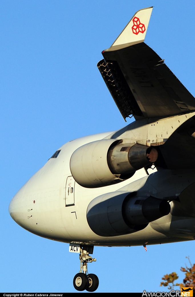 LX-ACV - Boeing 747-4B5(BCF) - Cargolux