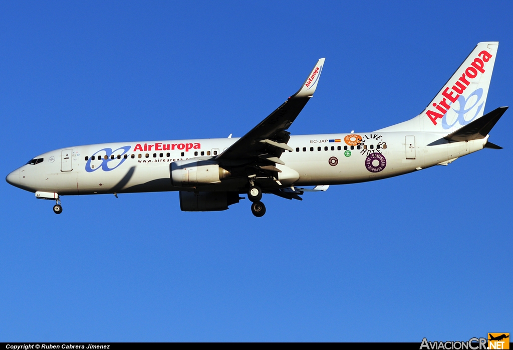 EC-JAP - Boeing 737-85P - Air Europa