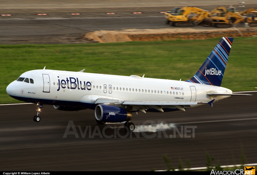 N507JT - Airbus A320-232 - Jet Blue