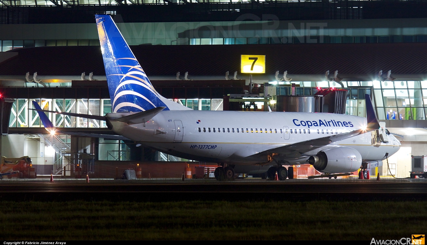 HP-1377CMP - Boeing 737-7V3 - Copa Airlines