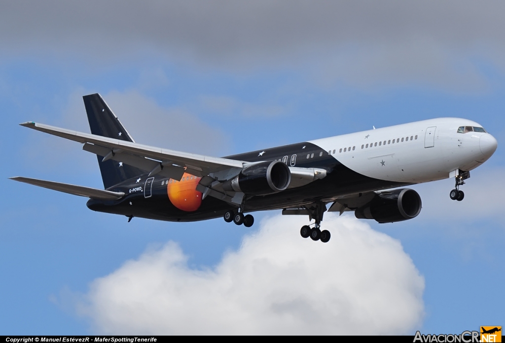 G-POWD - Boeing 767-36N/ER - Titan Airways