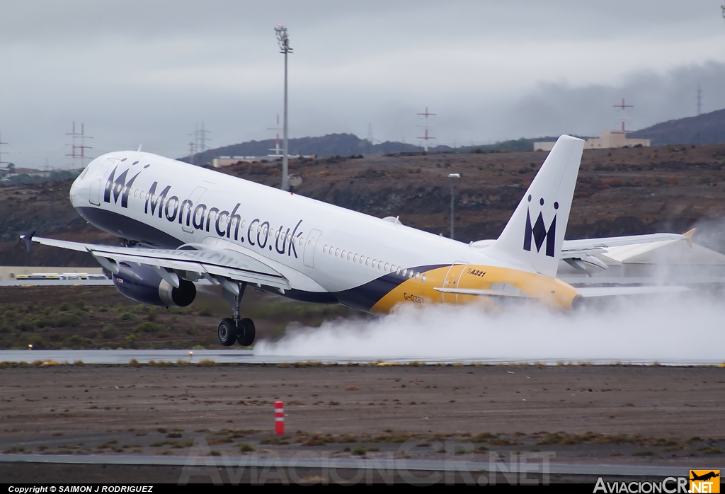 G-OZBT - Airbus A321-231 - Monarch Airlines