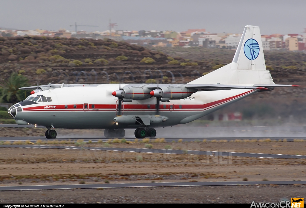 UR-CAK - Antonov An-12BK - Meridian Aviation Services